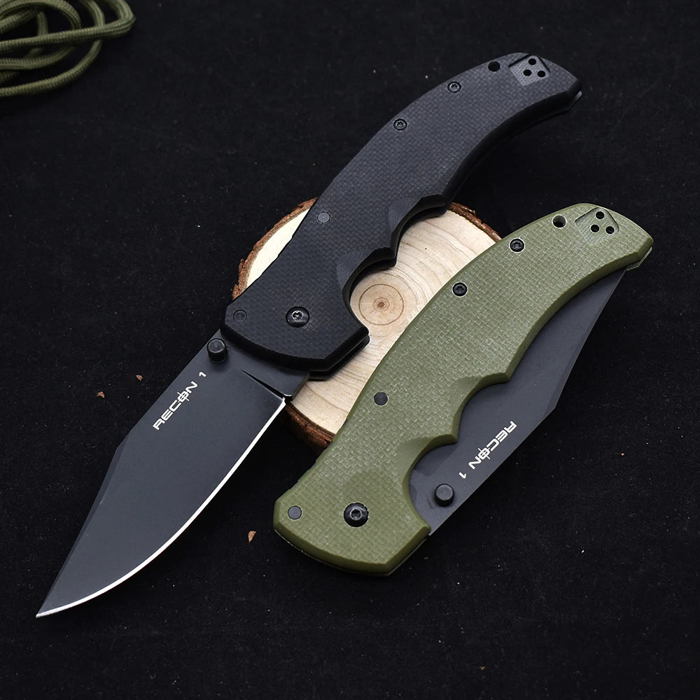 RECON  Pocket Folding Knife Camping Military Knives