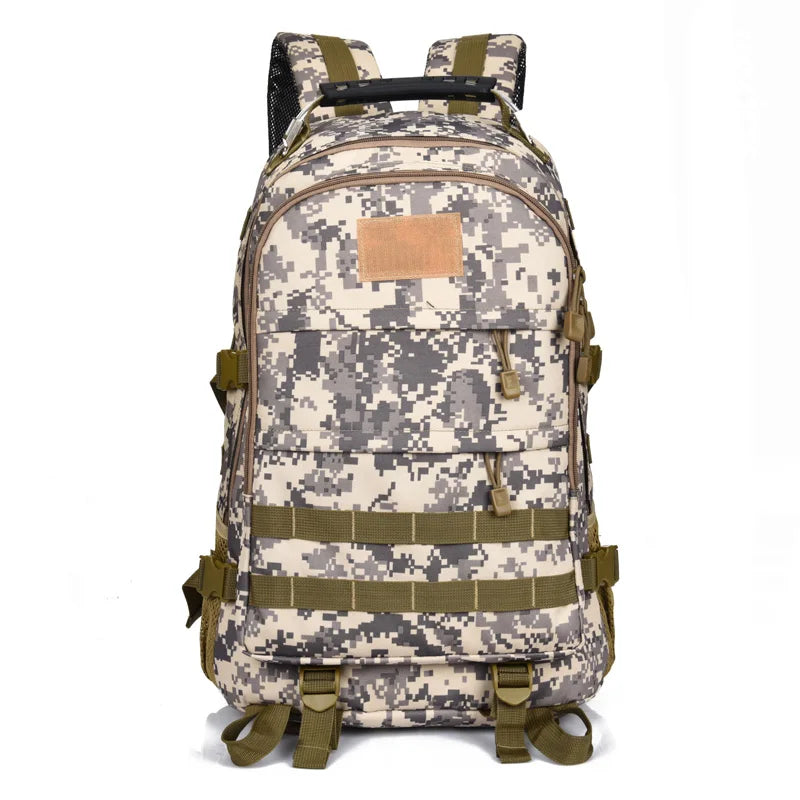 Big Waterproof Mountaineering Military Tactical Backpack Unisex