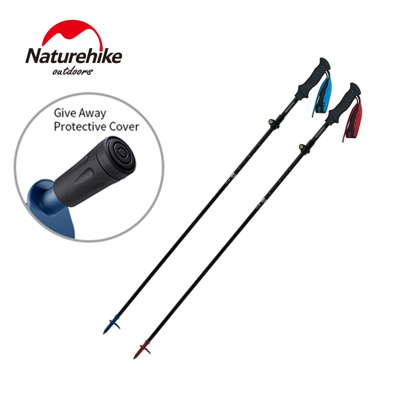 Naturehike Carbon Fibre Trekking Pole 5-Section Foldable