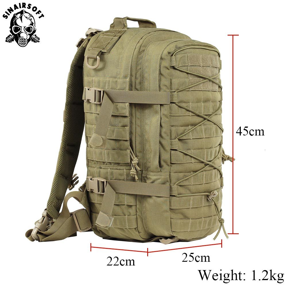 Outdoor Military Rucksacks 1000D Nylon 30L Waterproof