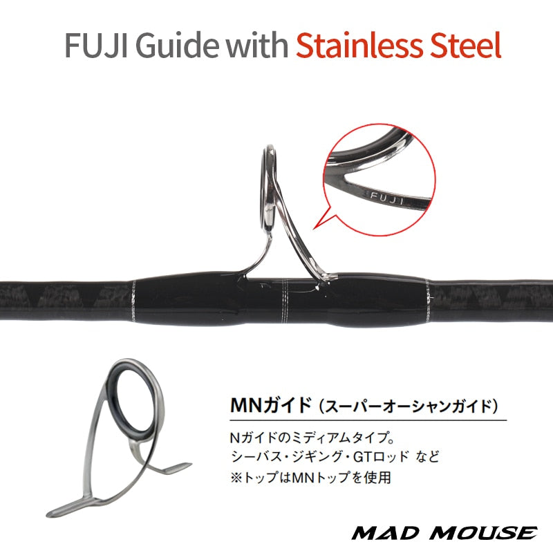 MADMOUSE Kuroshio FUJI Parts Carbon Fiber