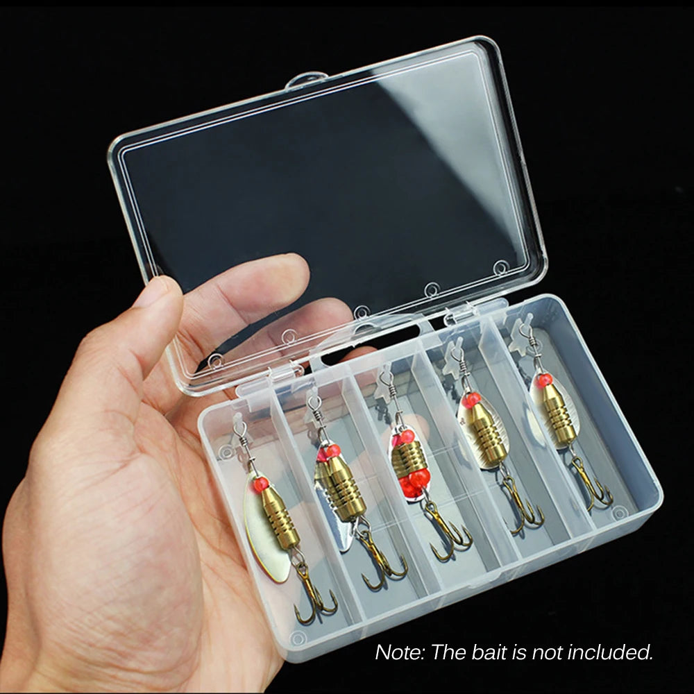 14 Compartment Fishing Tackle Box Fishing Bait Lure Hooks Box Bait Storage Case Organizer Sorting Box Fishing Accessories Tool