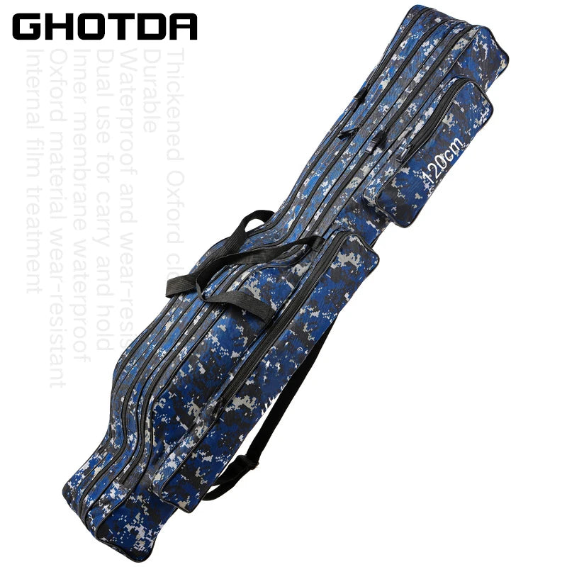 Portable Fishing Bags Fishing Tackle Case Multifunctional Fishing Rod Bags Case 110cm 120cm 130cm 150cm