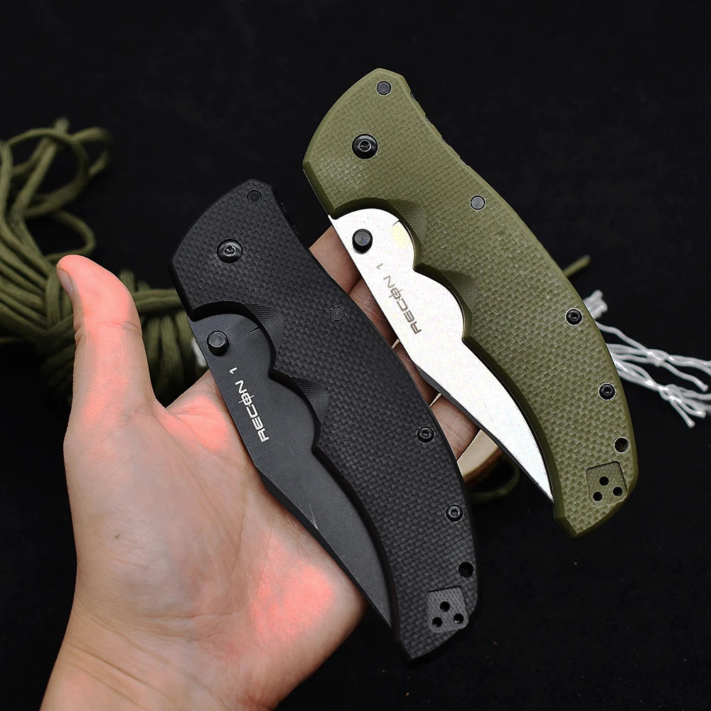 RECON  Pocket Folding Knife Camping Military Knives