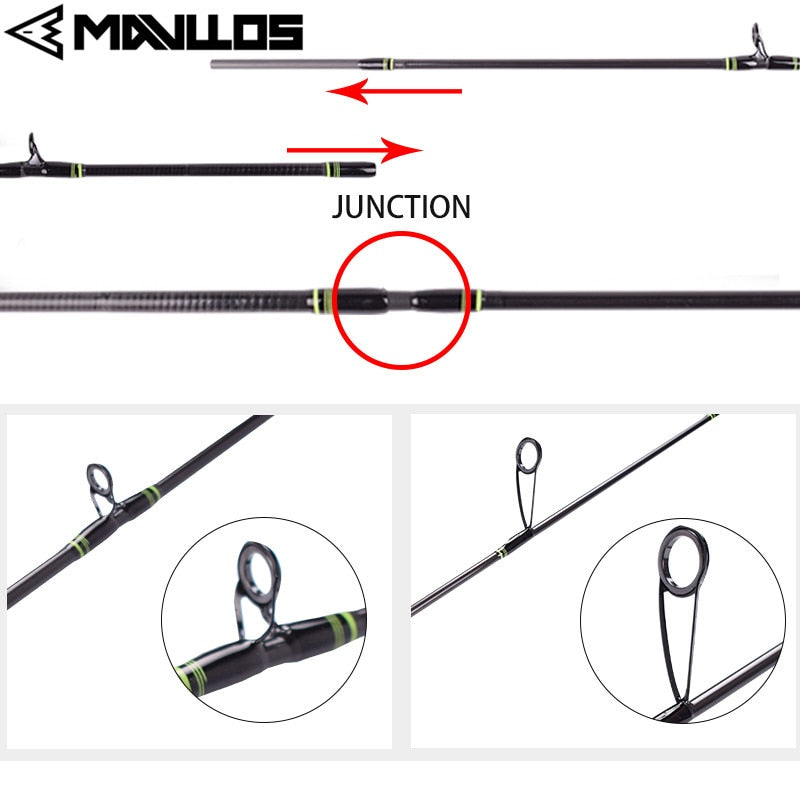 Spinning Rod Ultralight Carbon Fiber