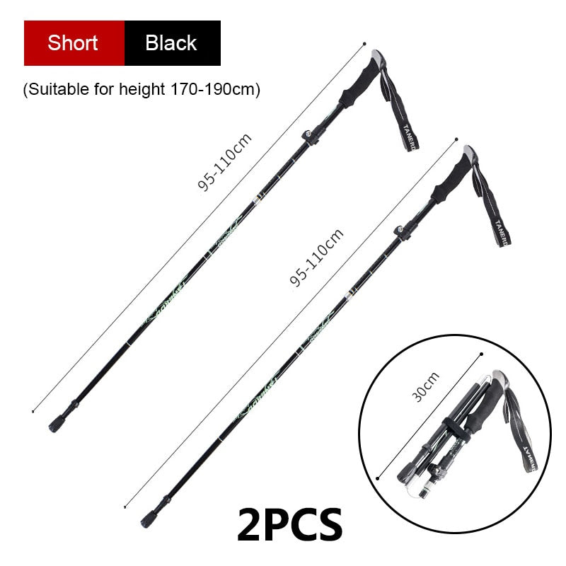 Ultralight Folding Multifunction Trekking Pole