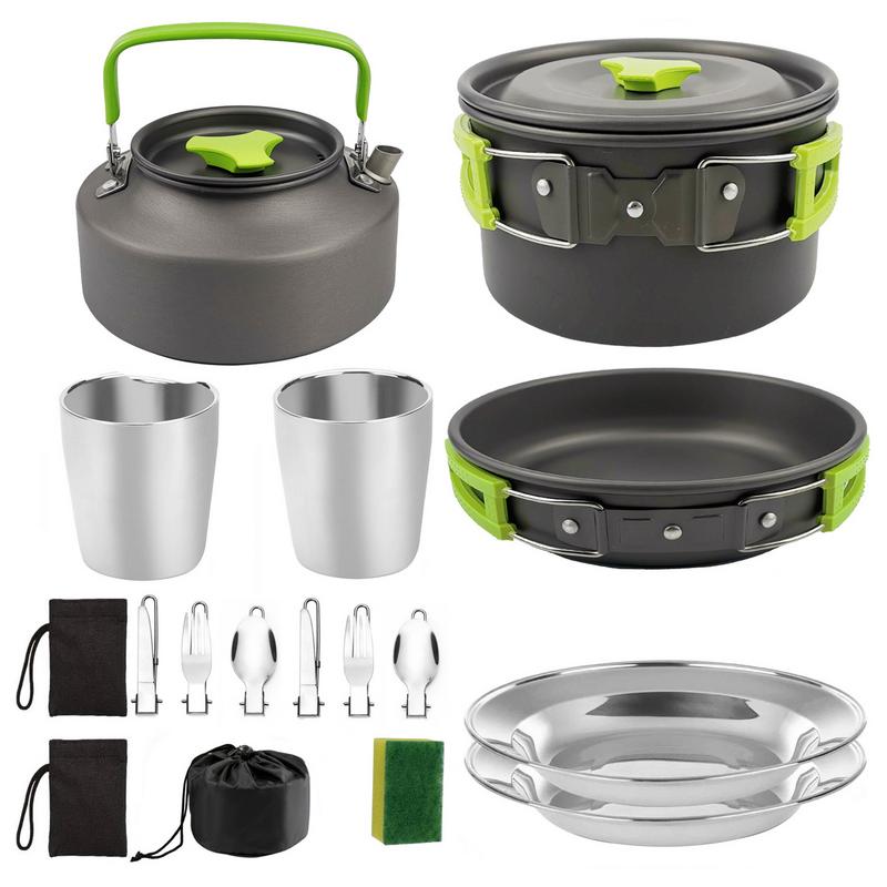 Camping Cookware Portable Pot Pan Cup