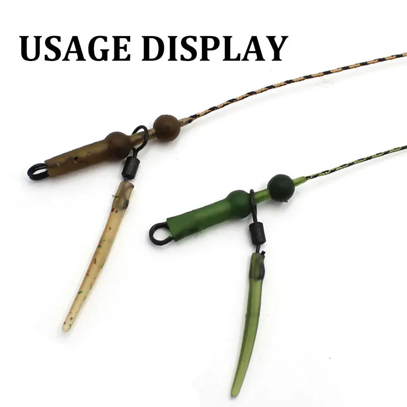 Carp Fishing Accessories Set for Helicopter Rig Chod Heli Buffer Sleeves Quick Change Swivel Line Aligner Multi Clip Kit Tackle