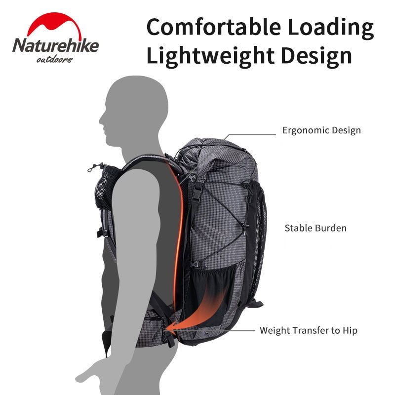 Naturehike 2023 Upgrade 60+5 Large Capacity