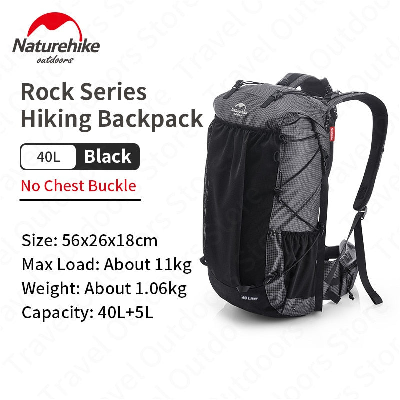 Naturehike 2023 Upgrade 60+5 Large Capacity