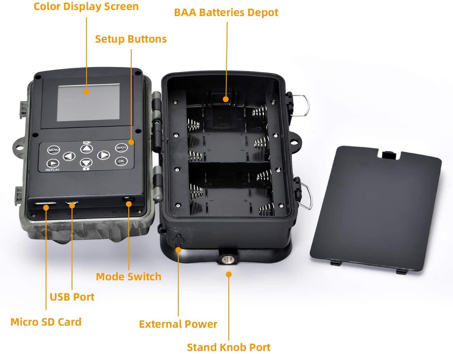 4G 20MP 1080P Hunting Trail Camera