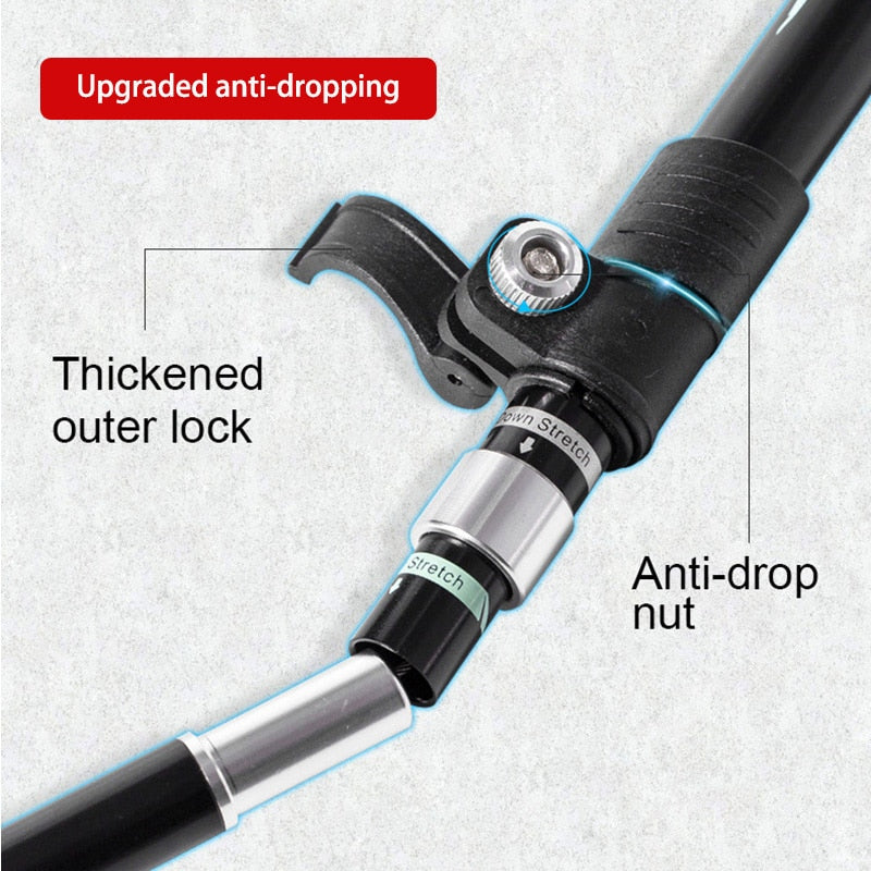 Ultralight Folding Multifunction Trekking Pole