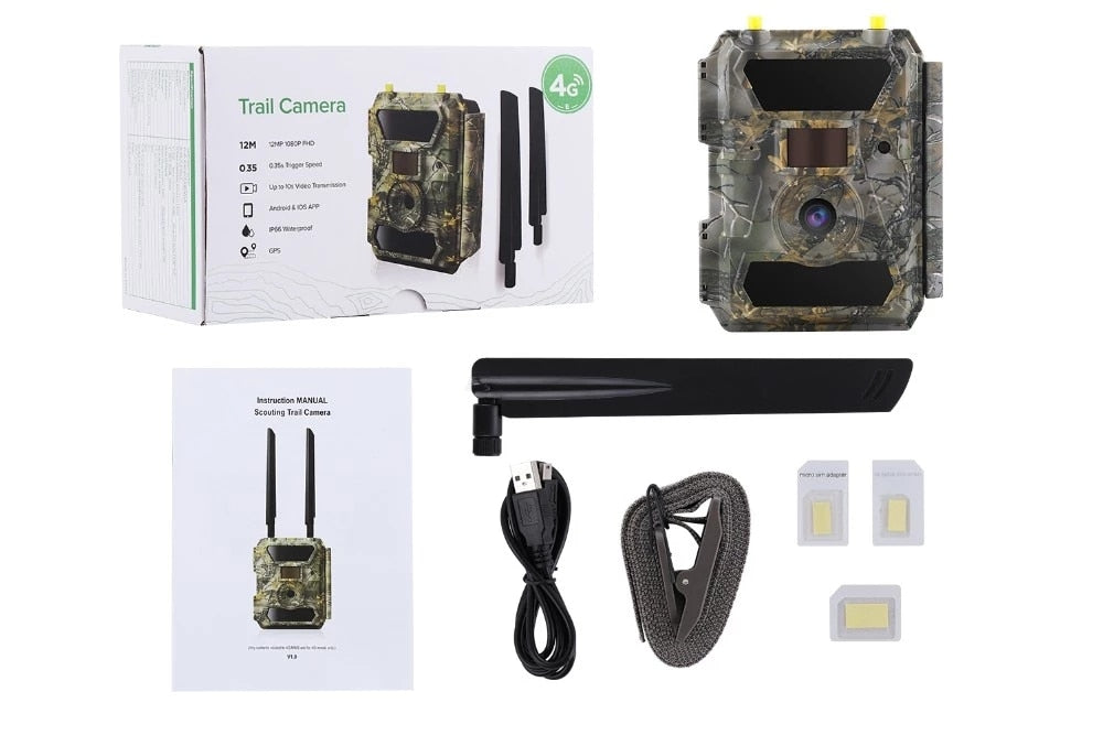 Willfine Sifar 4.0CG Infrared Cellular Trail Camera with No Glow