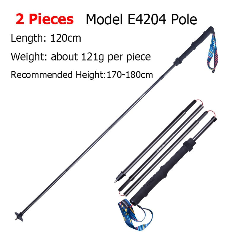 Lightweight Folding Collapsible Quick Lock Trekking Pole