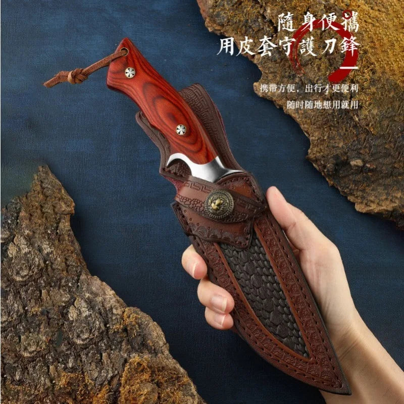 High Hardeness M390 Hunting Survival Tool Outdoor Camping EDC Self defense Chirstmas Gift for Men