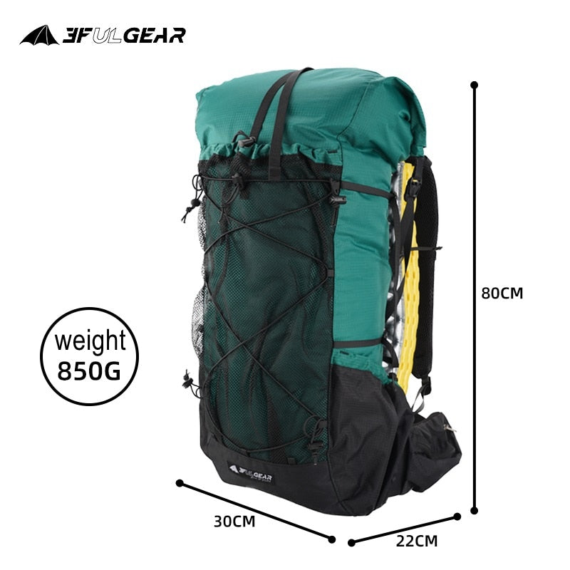 3F UL GEAR QiDian Hiking Backpack 40+16L